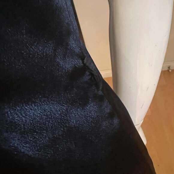 VINTAGE 90's TODD OLDHAM TIMES SEVEN SATIN SHIFT DRESS SZ MEDIUM M - Picture 4 of 6